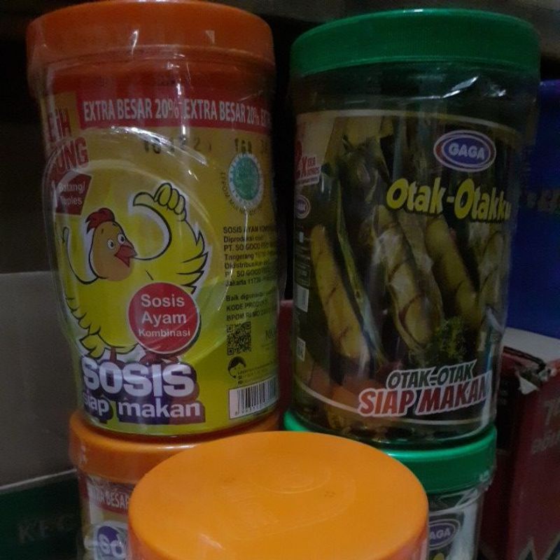 

SOSIS rasa ayam,otak-otak/1 ples