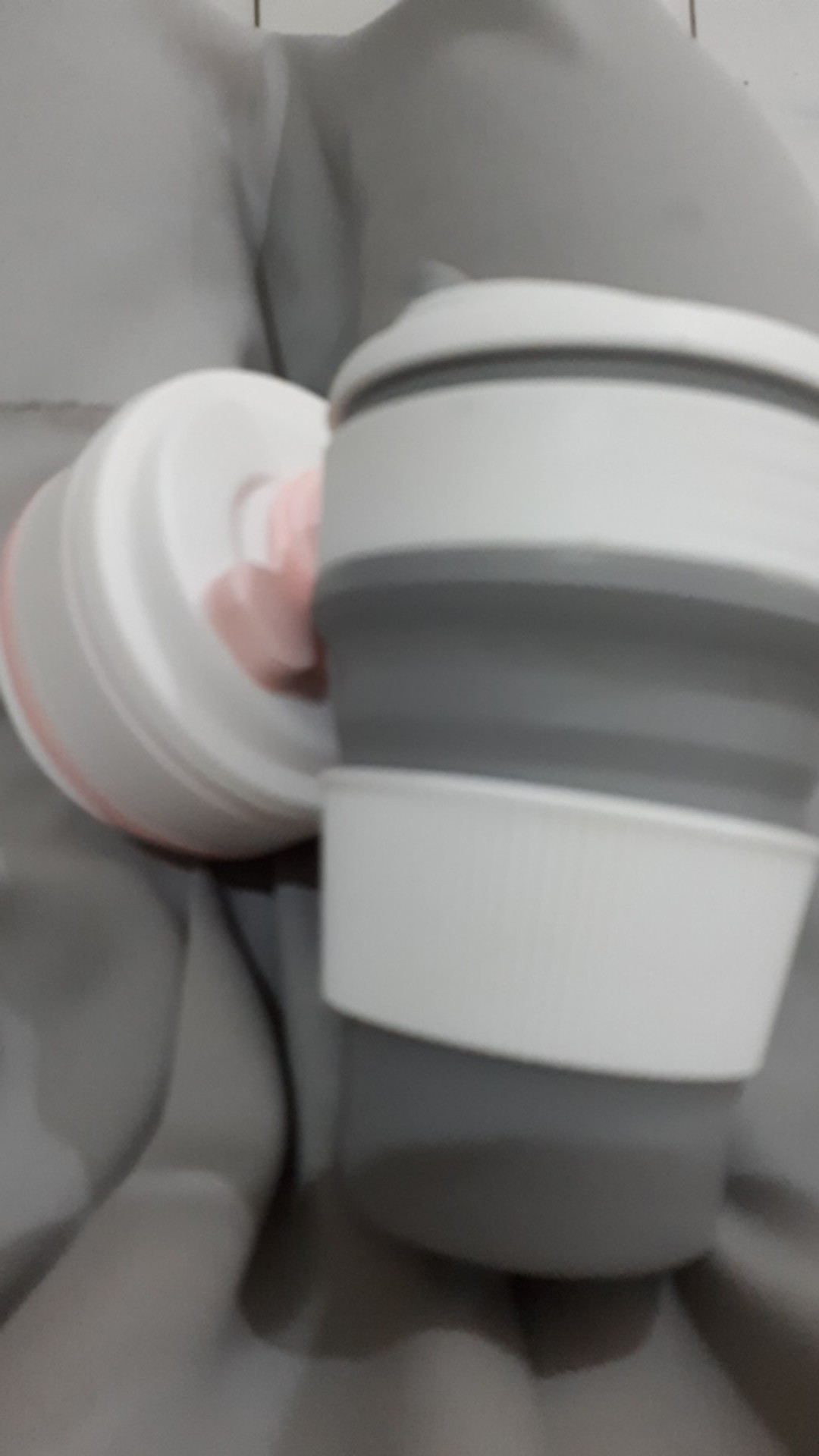 Foldable Cup / Gelas Lipat Multifungsi / Silicone Cup Sedotan -yoyosoo