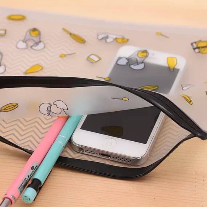 

PROMO Tempat Pensil/ Kantong Zipper Telur Gudetama