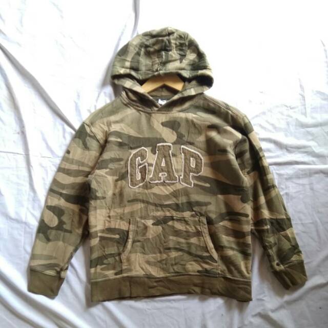 camo gap hoodie