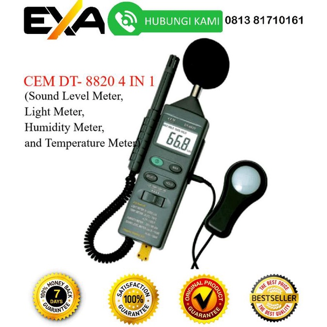 Sound level CEM 4 in 1 Multifunction Environment Meter