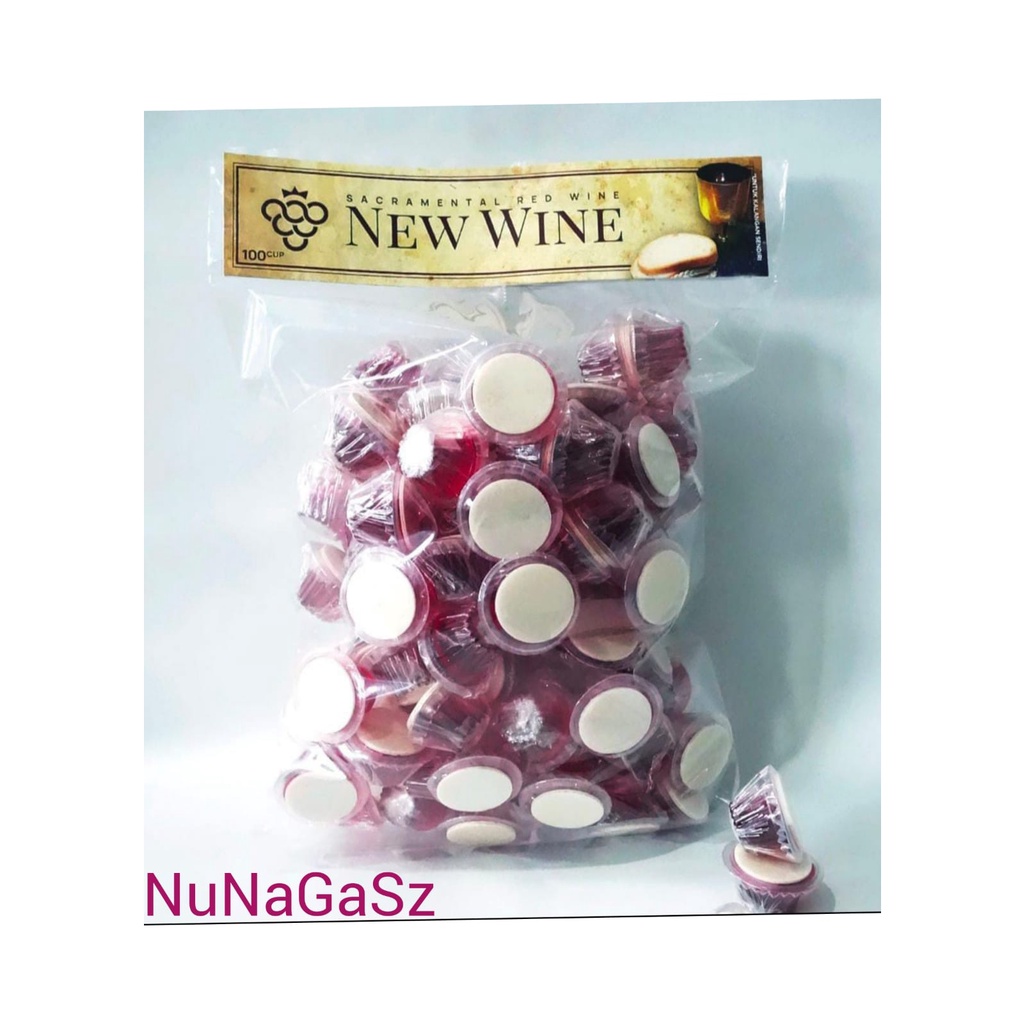 

Minuman Paket Sacramental Drink Isi 100 + Hosti