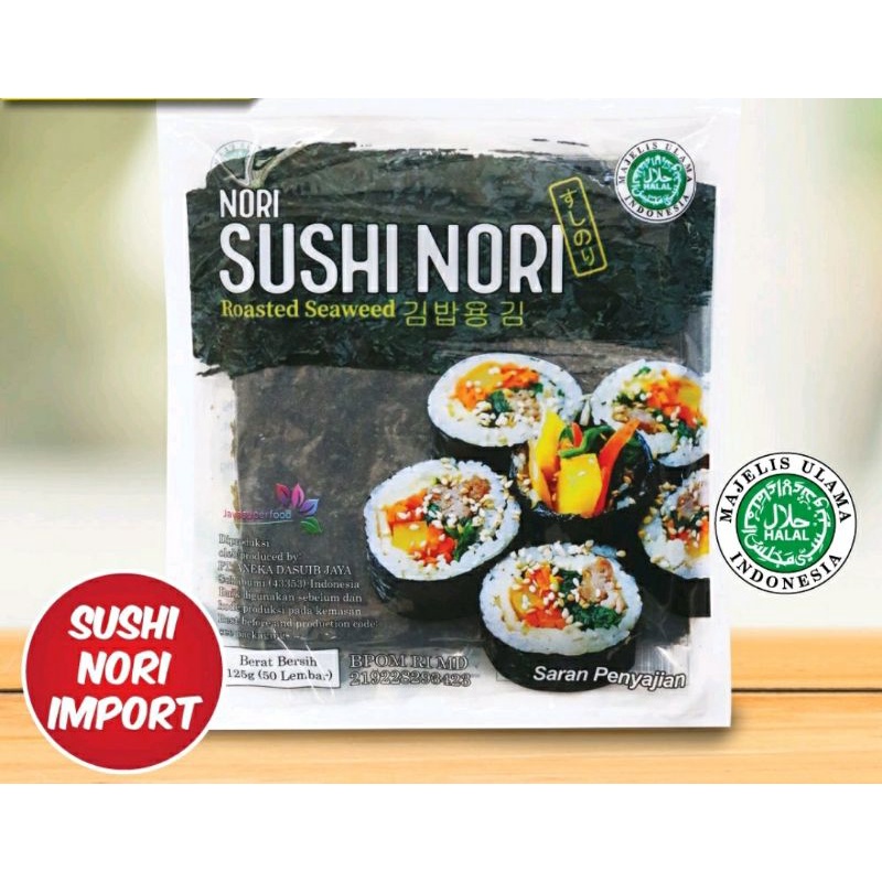 ✔MURAH Sushi Nori Import HALAL Kemasan FRESHPACK 5 Lembar / Nori Sushi