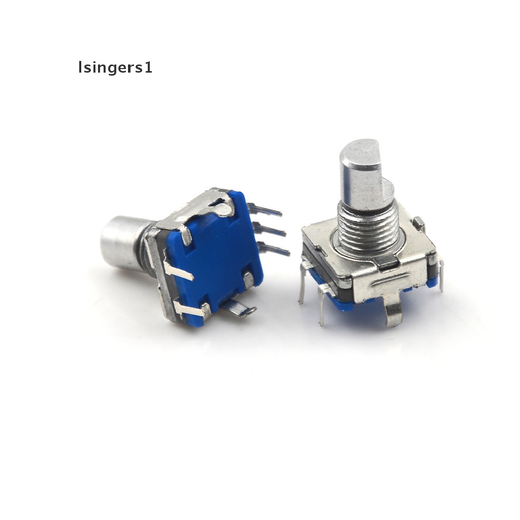 (lsingers1) 5pcs Tombol Tekan Encoder Putar 12mm Untuk Komponen Elektronik