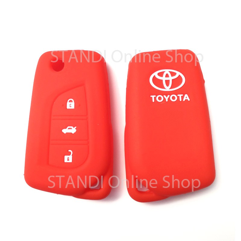 Kondom Kunci Silikon Remote Cover Toyota All New Corolla Altis