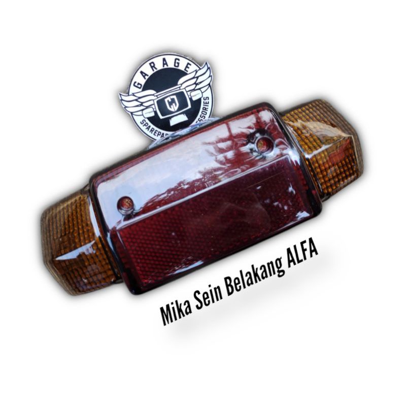Mika Stop lamp YAMAHA ALFA Lampu Belakang Alfa Mika Lampu Sein Sen Reteng Belakang STOP ALFA