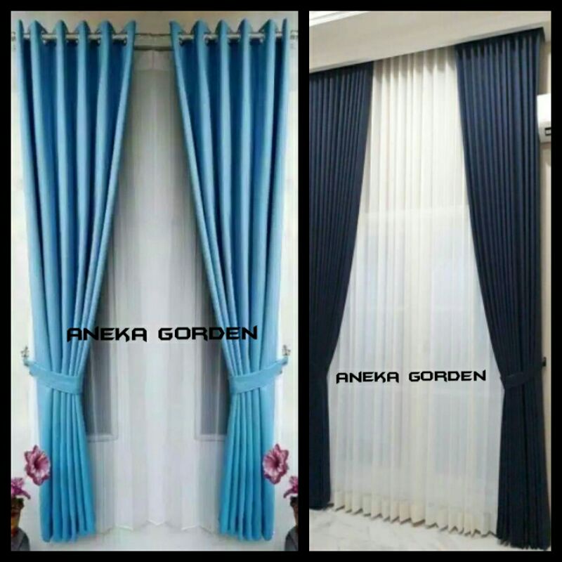 Gorden jendela minimalis/Gorden pintu kamar