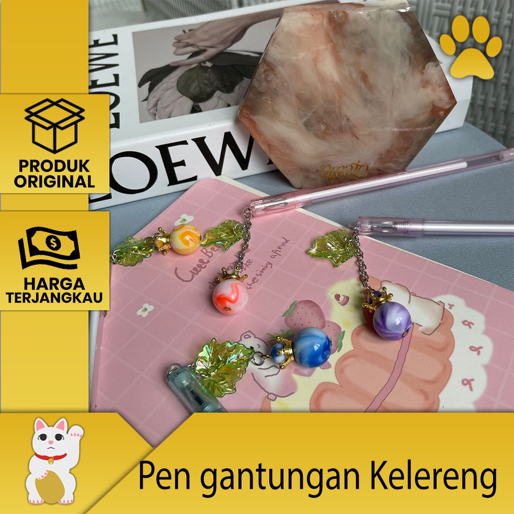 

[Luckyfortuna88] Pulpen gantungan kelereng pen gantungan kelereng alat tulis kantor alat tulis sekolah alat tulis murah lucu terjangkau