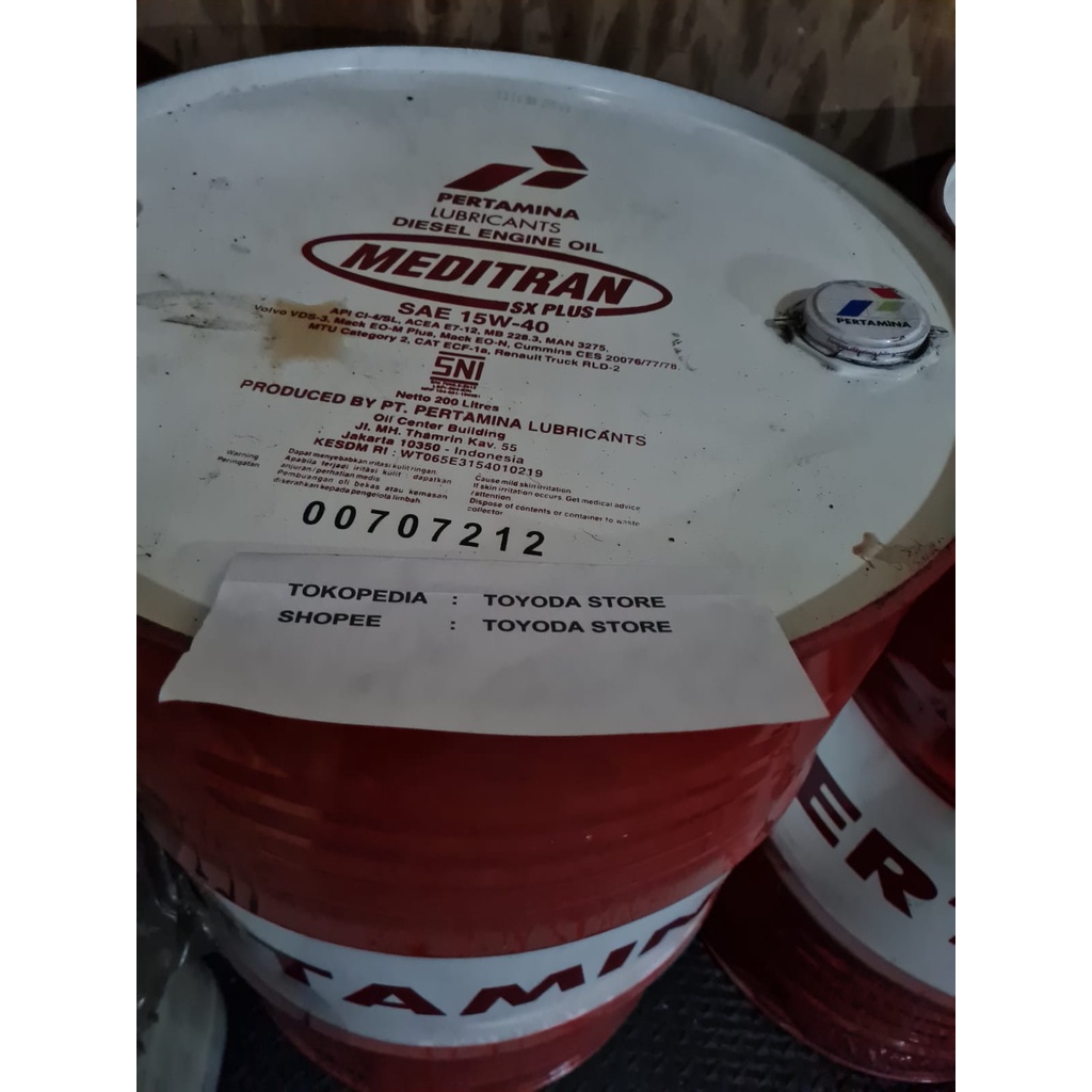 OLI MESIN DIESEL PANTHER L 300 COLT DIESEL / MEDITRAN SX PLUS 15W-40