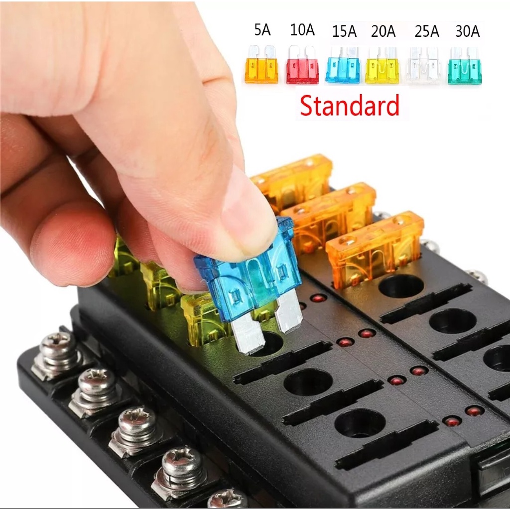 Fuse Sekering Standard Medium Mobil Kendaraan 2 A - 30 A