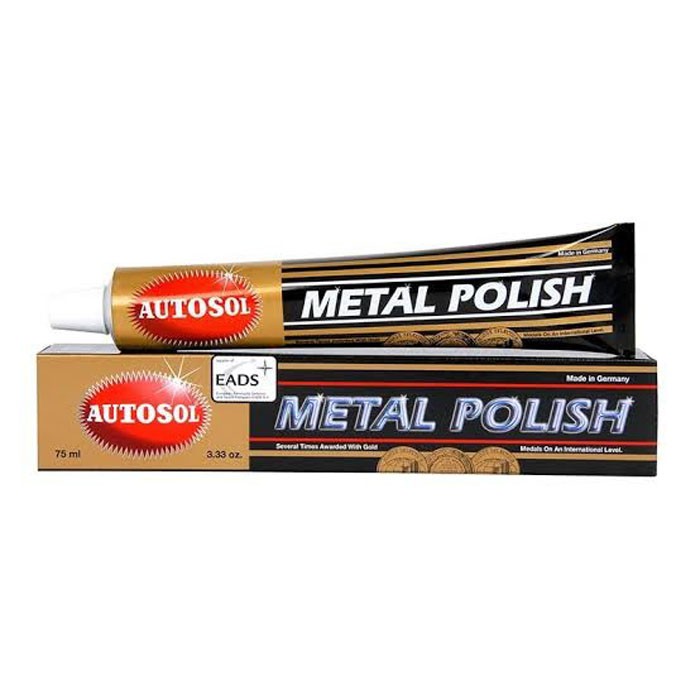 Autosol Metal Polish 75 Gram Poles Chrome Stainless Asli Jerman