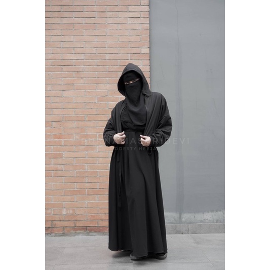 [JACKET ONLY] JAKET HOODIE PURNAMASARI DEVI | CROP DAN LONG HOODIE SYARI GAMIS HOODIE PSD