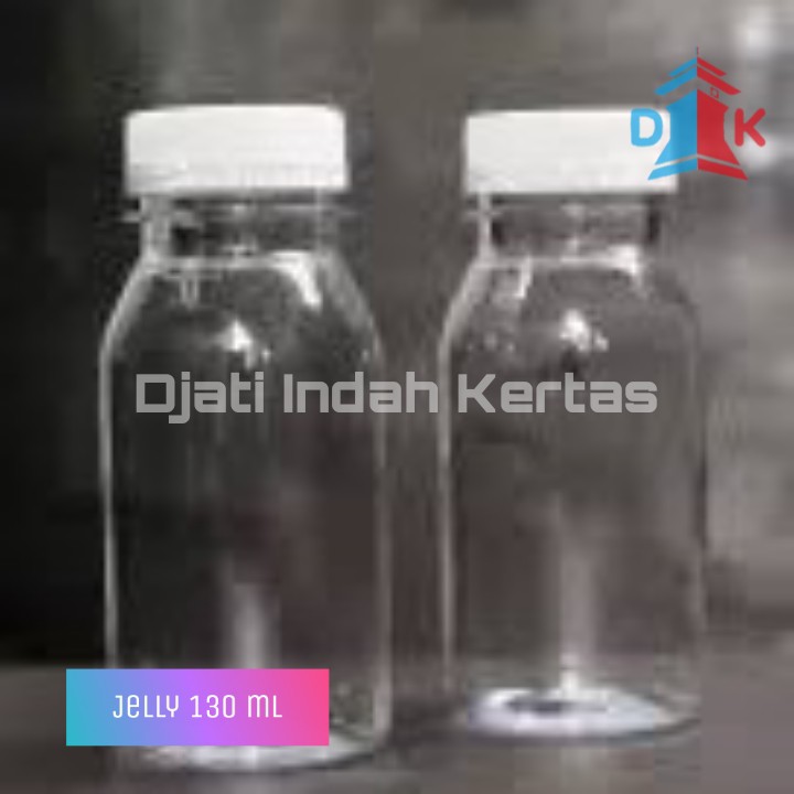 DISKON!!! Botol Minum Bening ( Jelly ) Sekali Pakai Uk 130 ml.