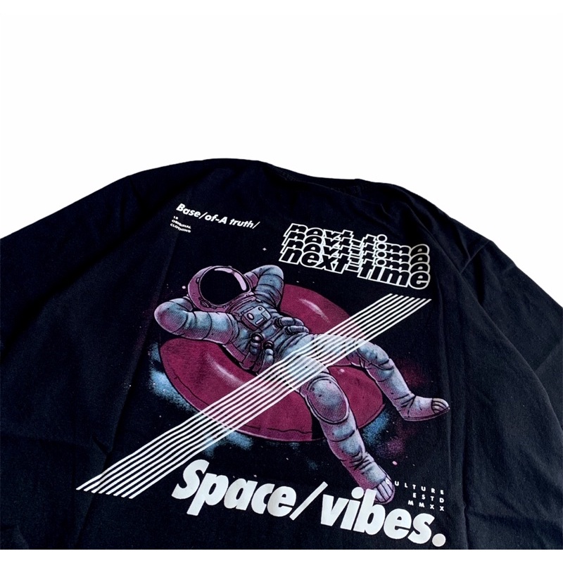 T shirt Katun Astronot SEVENKEY X NEXT TIME ORIGINAL BRAND BANDUNG (astronot)