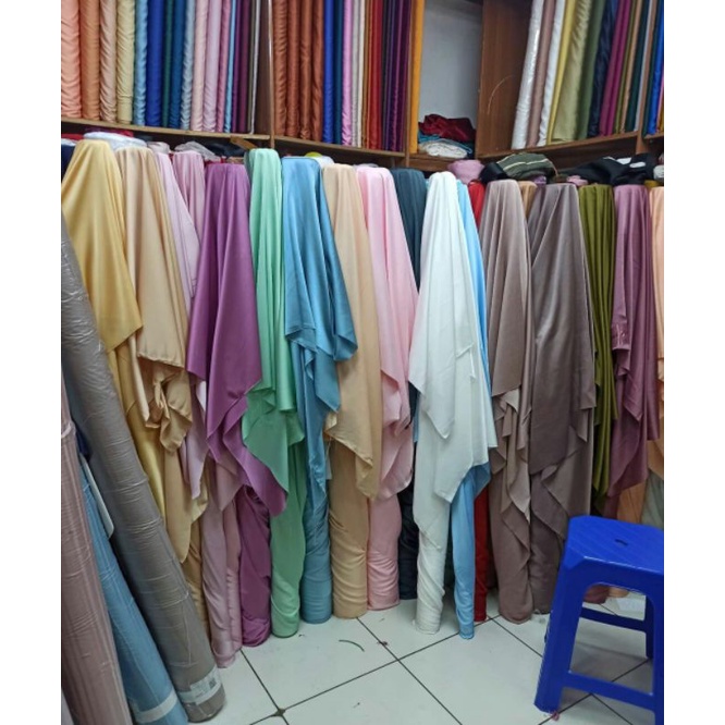 Kain Satin Armani Premium Silk Bahan Kebaya Satin Armani Silk Lembut Dan Halus Bakal Sateen Armani