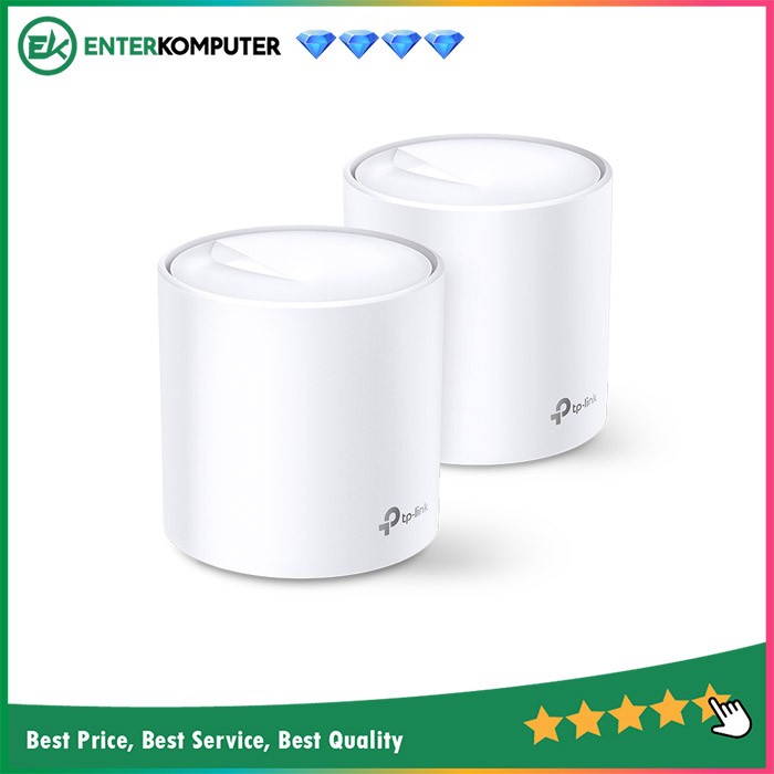 TP - Link AX1800 Whole Home Mesh Wi-Fi 6 System - Deco X20 (2-Pack)