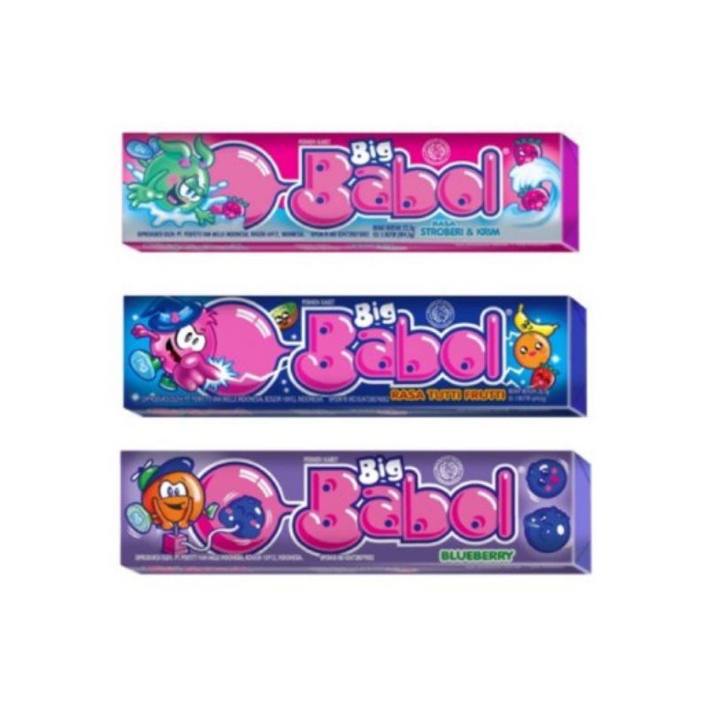 

PERMEN KARET BIG BABOL STICK 23GR