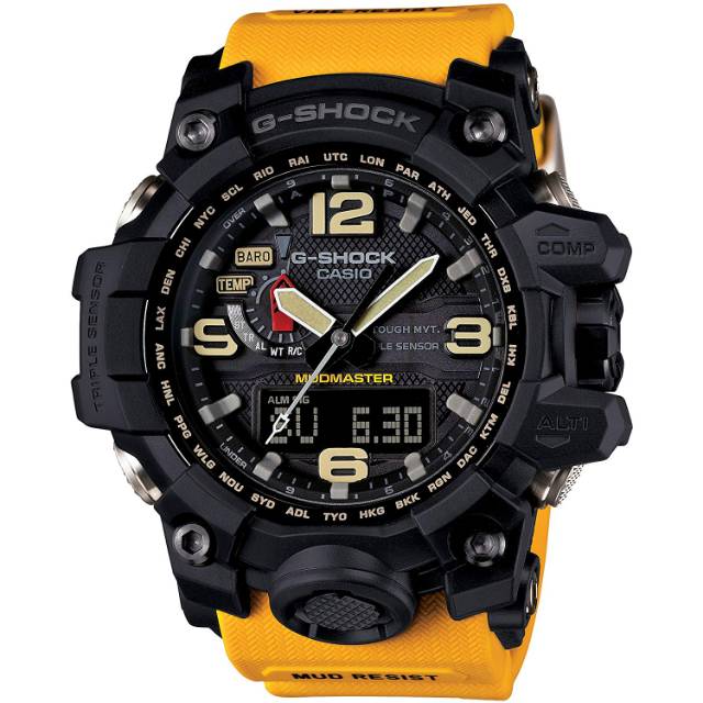 Casio G-Shock MUDMASTER GWG-1000-1A9 Triple Sensor Solar Multiband 6 Watch Original GWG-1000-1A9DR