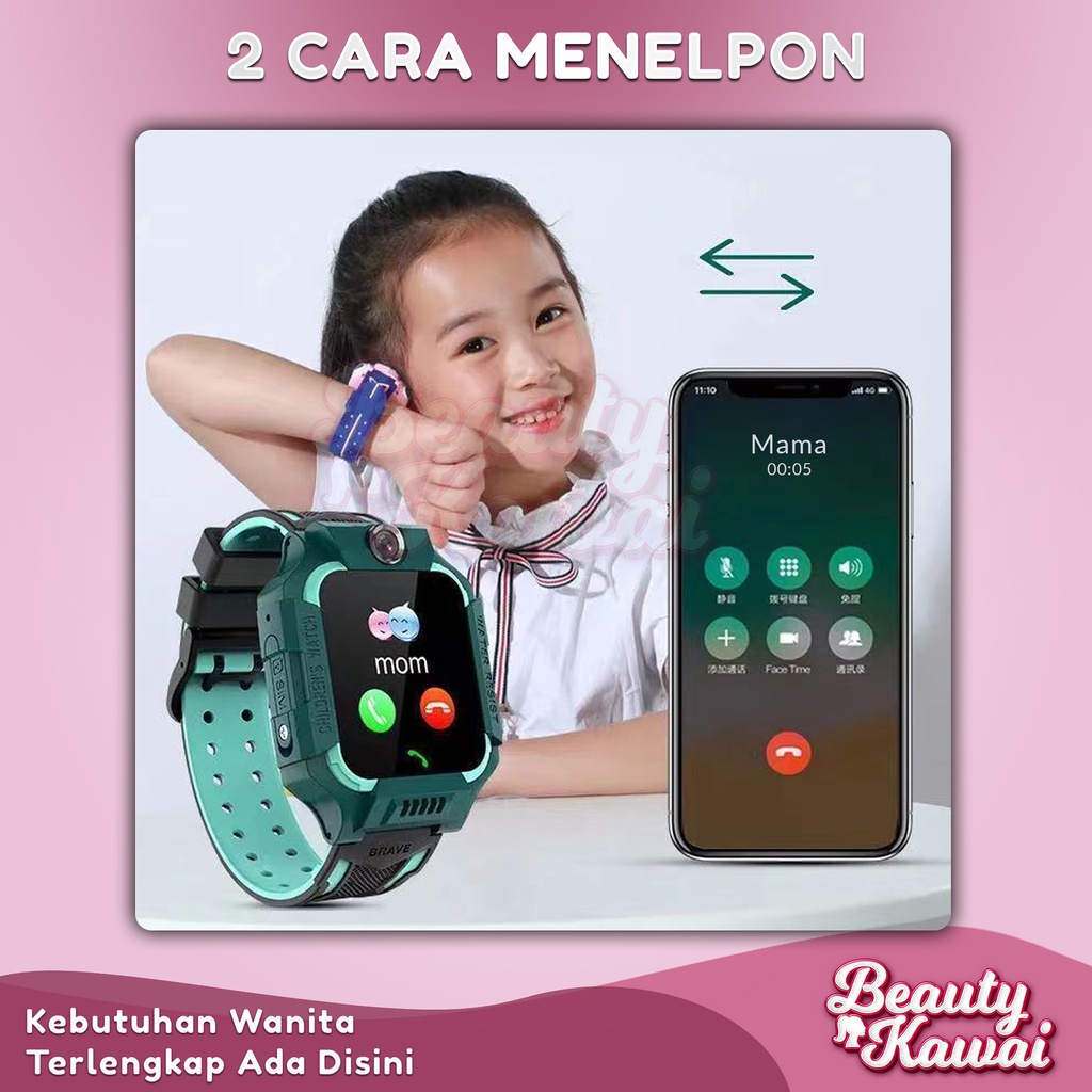 Smartwatch Jam Digital Murah Anak Laki Laki Perempuan Silikon
