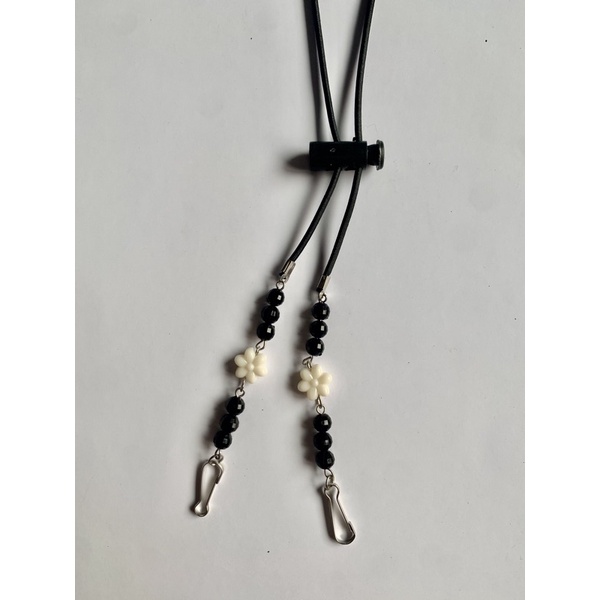 Konektor Masker Strap Mask 2in1 Mutiara Kristal-KSM 27