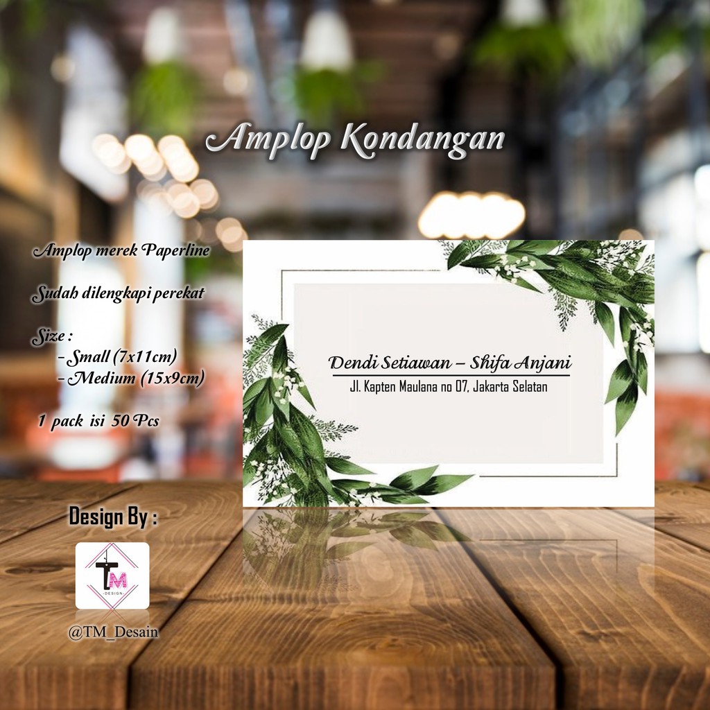 

isi 50 pcs Kode D32 - Amplop Kondangan