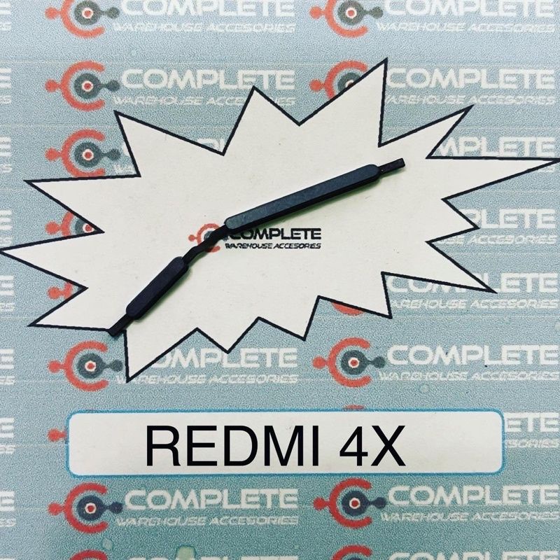 TOMBOL ON OFF REDMI 4X / TOMBOL LUAR ON OFF REDMI 4X