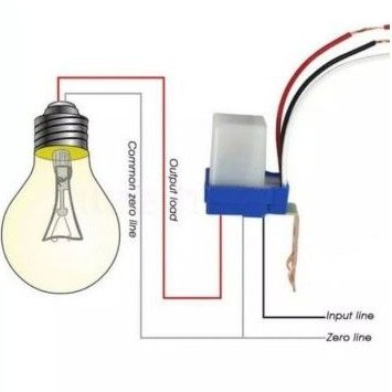 Sensor Cahaya / Photo Sensor / Photocell 6A MODEL SELCON