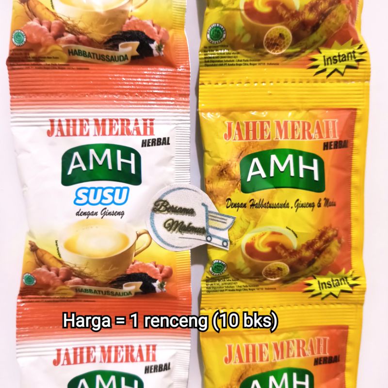 

Jahe Merah AMH Herbal siap seduh (1renceng)