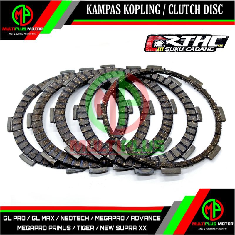 Kampas kopling Plat kopling honda MEGAPRO,MEGA PRO,MEGAPRO NEW PRIMUS