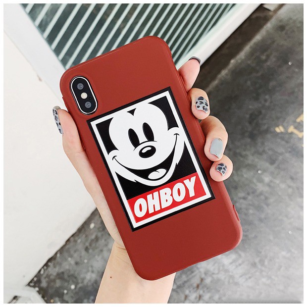 Mickey Softcase Printing candy case oppo a71 f1s f1 plus f9 a83 f11 pro f7 f5 redmi 5a j6 plus m20