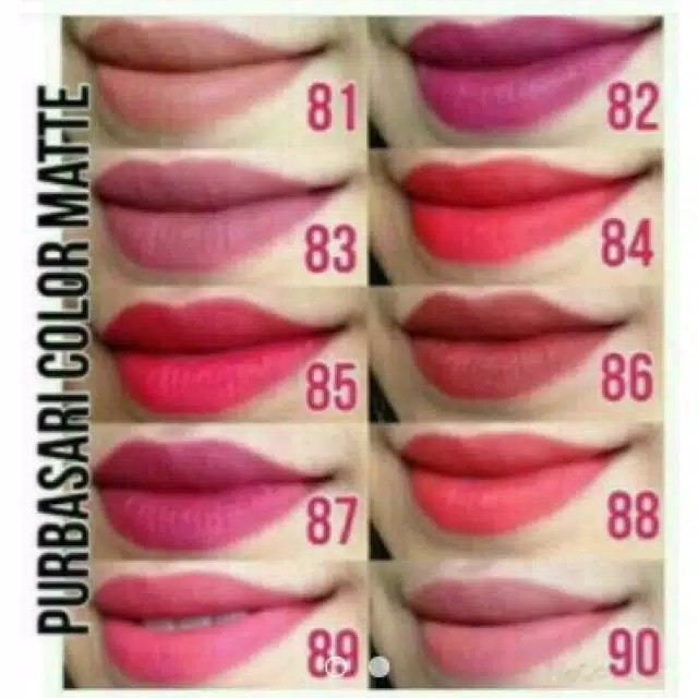 (CYBER) COD TERLARIS DAN TERMURAH PURBASARI HI-MATTE LIPSTICK