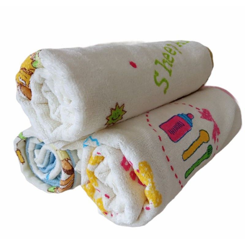 TWIN-HANDUK BAYI TWIN TANGGUNG SIZE 100x50cm-HANDUK BAYI MURAH