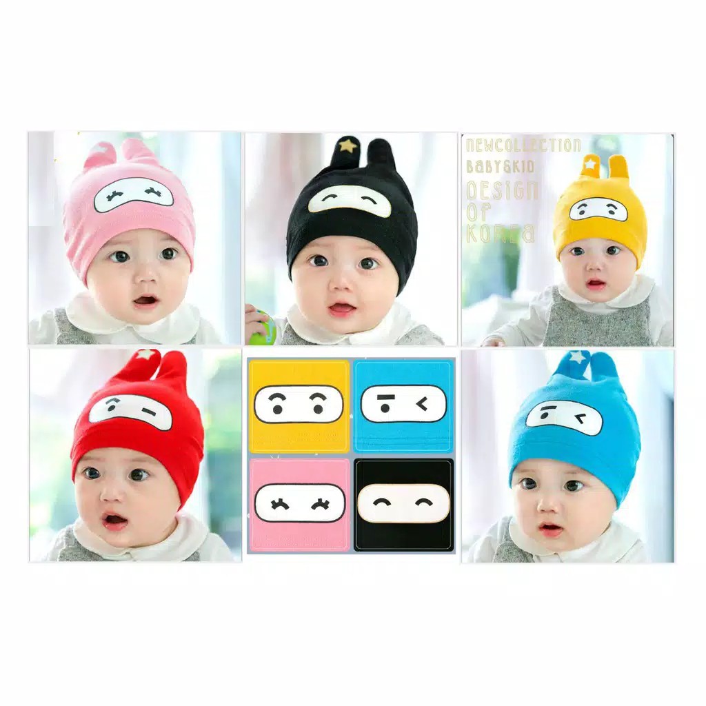 Topi Kupluk Bayi Lucu/ Cute Baby Hat