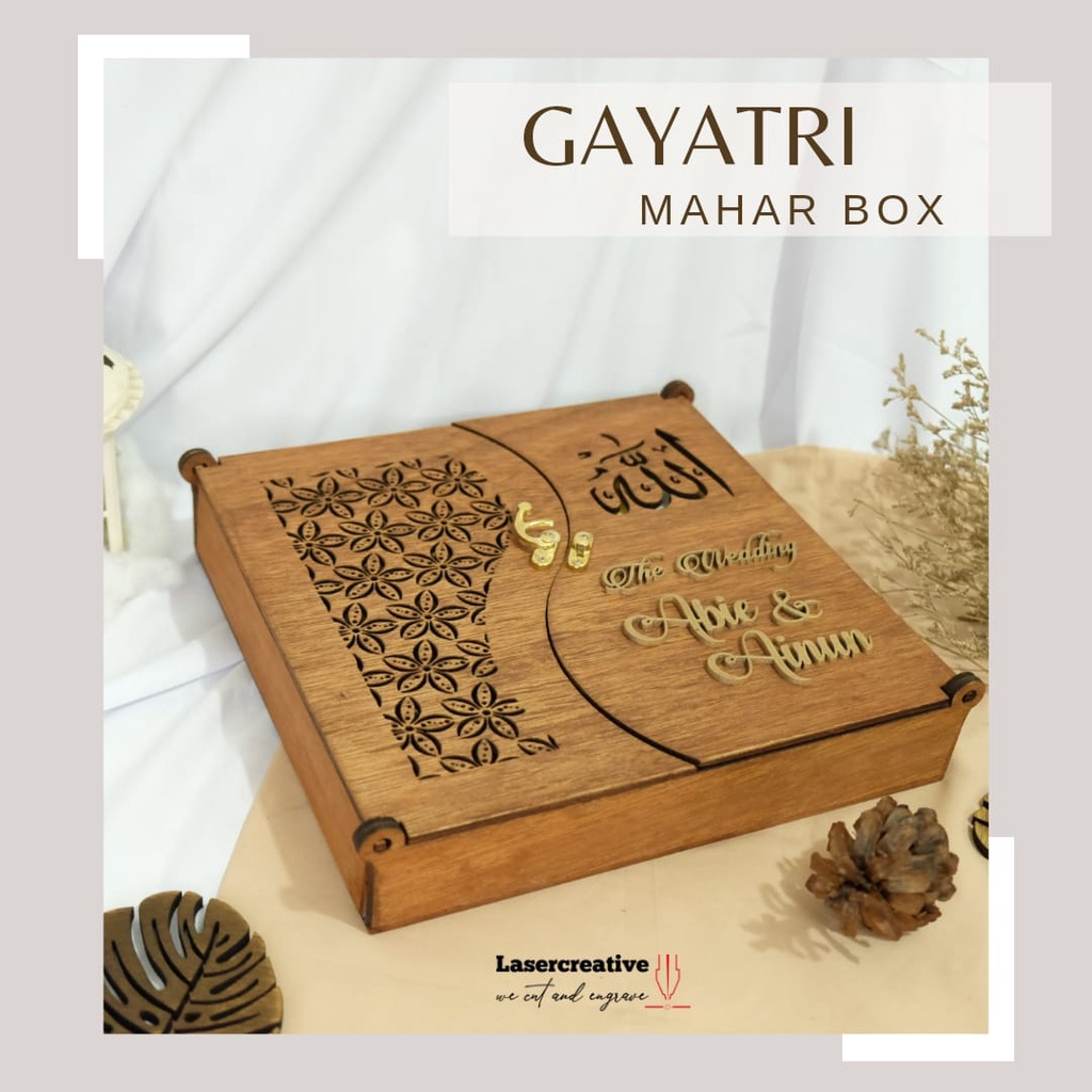 Kotak Mahar Perhiasan Murah Meriah Budget &quot;Gayatri&quot; by Lasercreative