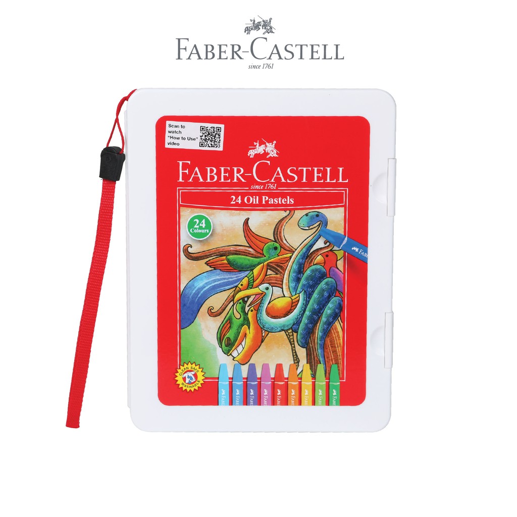 

Faber-Castell Krayon Minyak Hexagonal Oil Pastel set 24