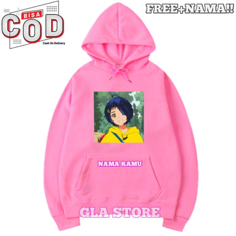 JAKET HOODIE ANAK PEREMPUAN ANIME | WONDER EGG PRIORITY