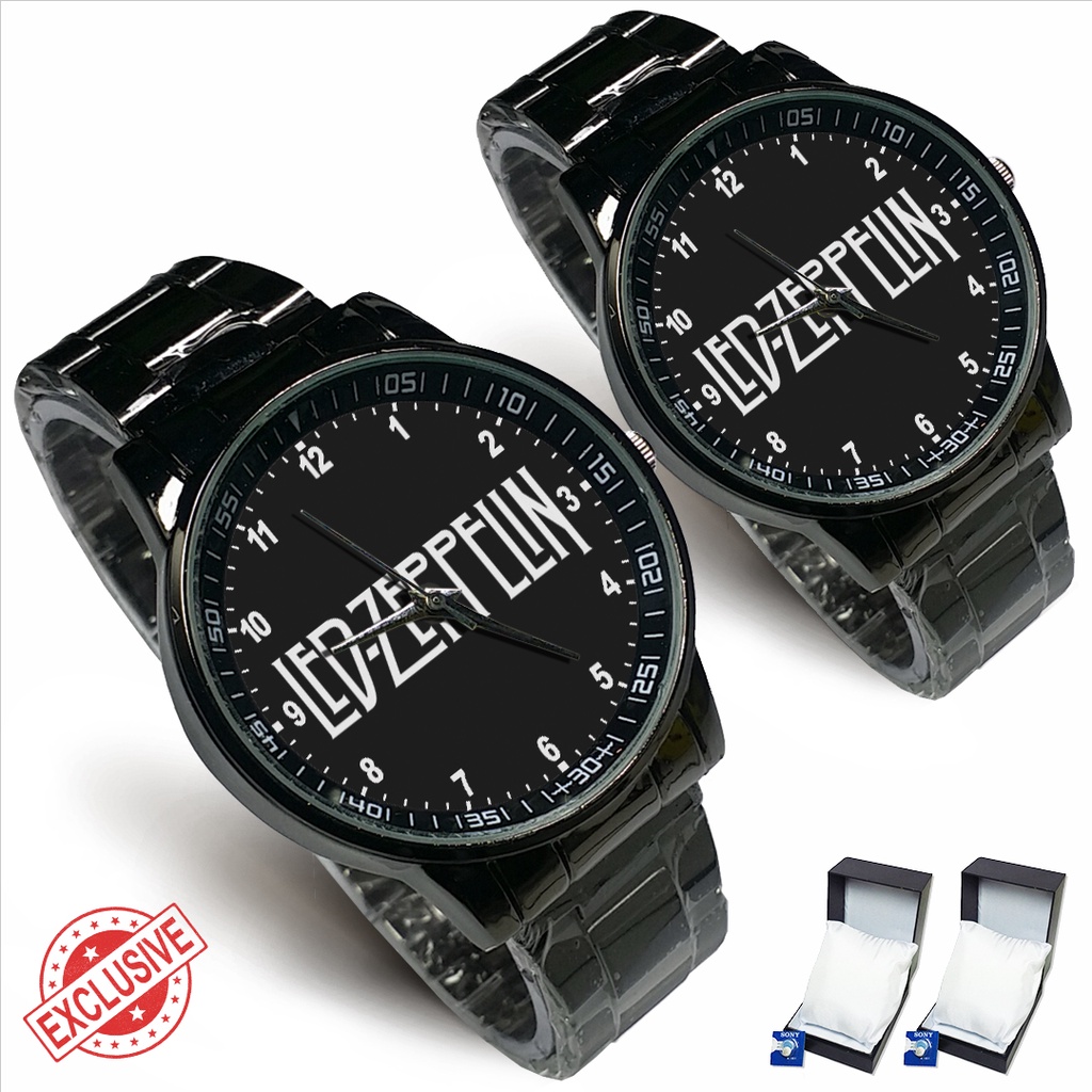 Jam Tangan Rantai Couple BAND LED ZEPPELIN 4 (Awesome)