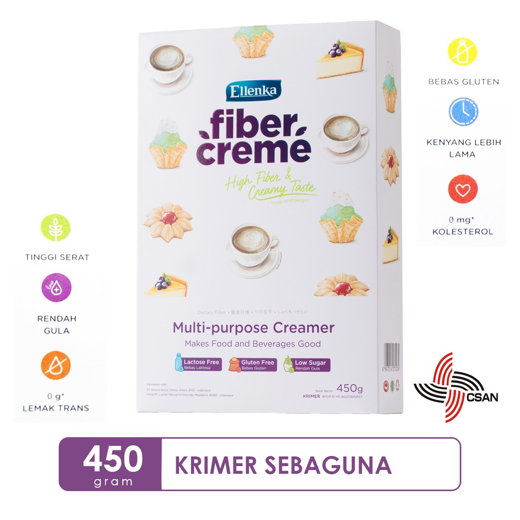

Fiber Creme 450 gram