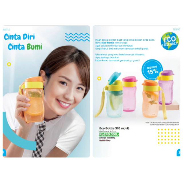 Eco Bottle Tupperware