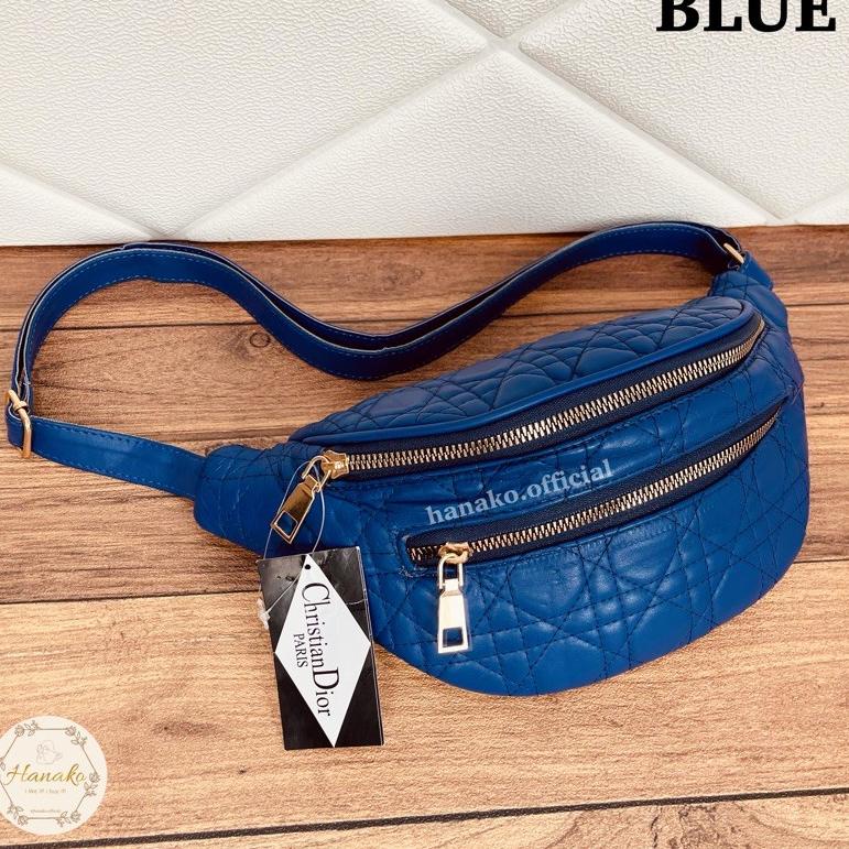 [COD] HANAKO - best seller tas wanita pria bumbag import - CDR DIOR.DIOR WAISTBAG TWO ZIPPER TKPZ935
