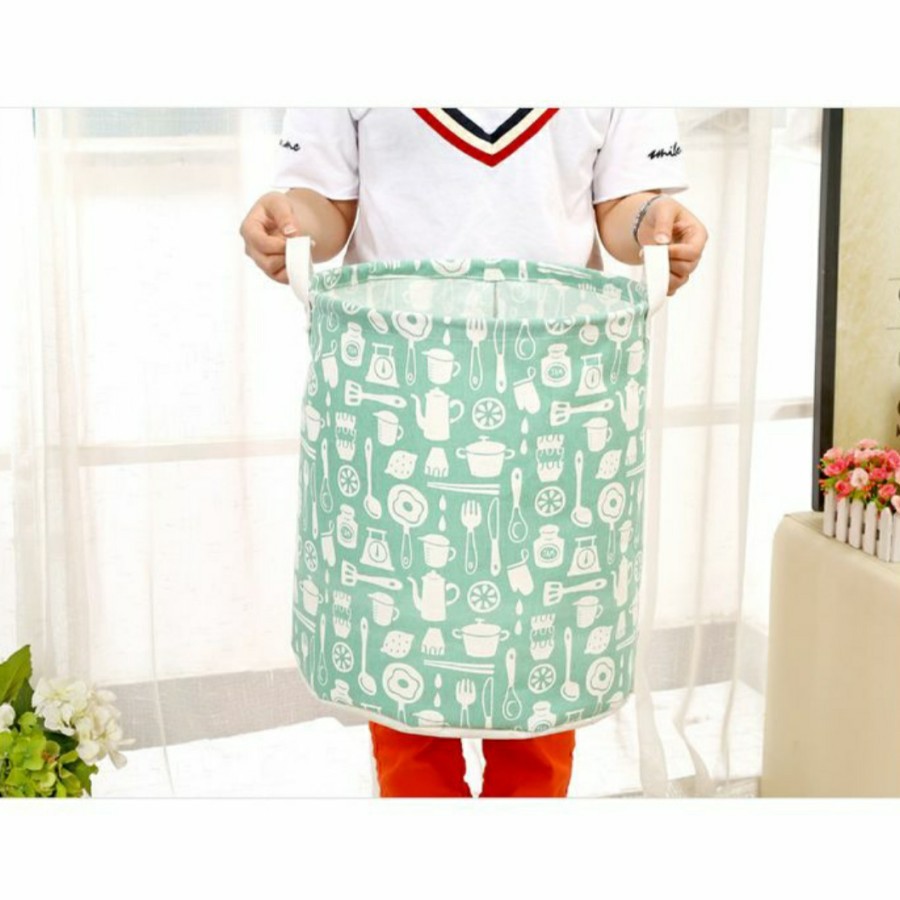 Laundry Basket - Keranjang Baju Kotor Serbaguna - Keranjang Mainan