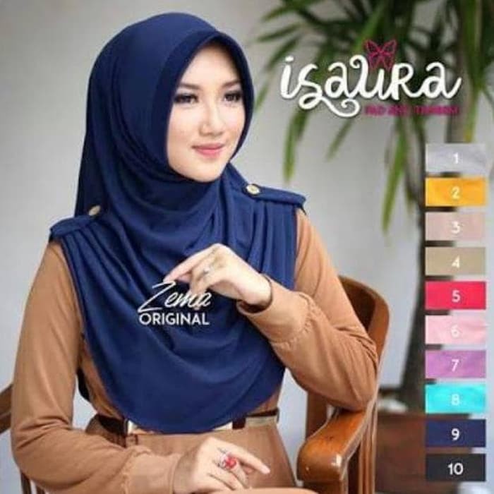 Produk terbaru dan terlaris saat ini Muslim Fashion HIJAB ISAURA INSTAN / HIJAB INSTAN PINGUIN |||