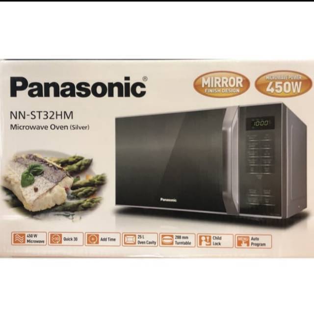 PANASONIC MICROWAVE NN ST 32 LOW WATT DIGITAL 25 LITER ORIGINAL
