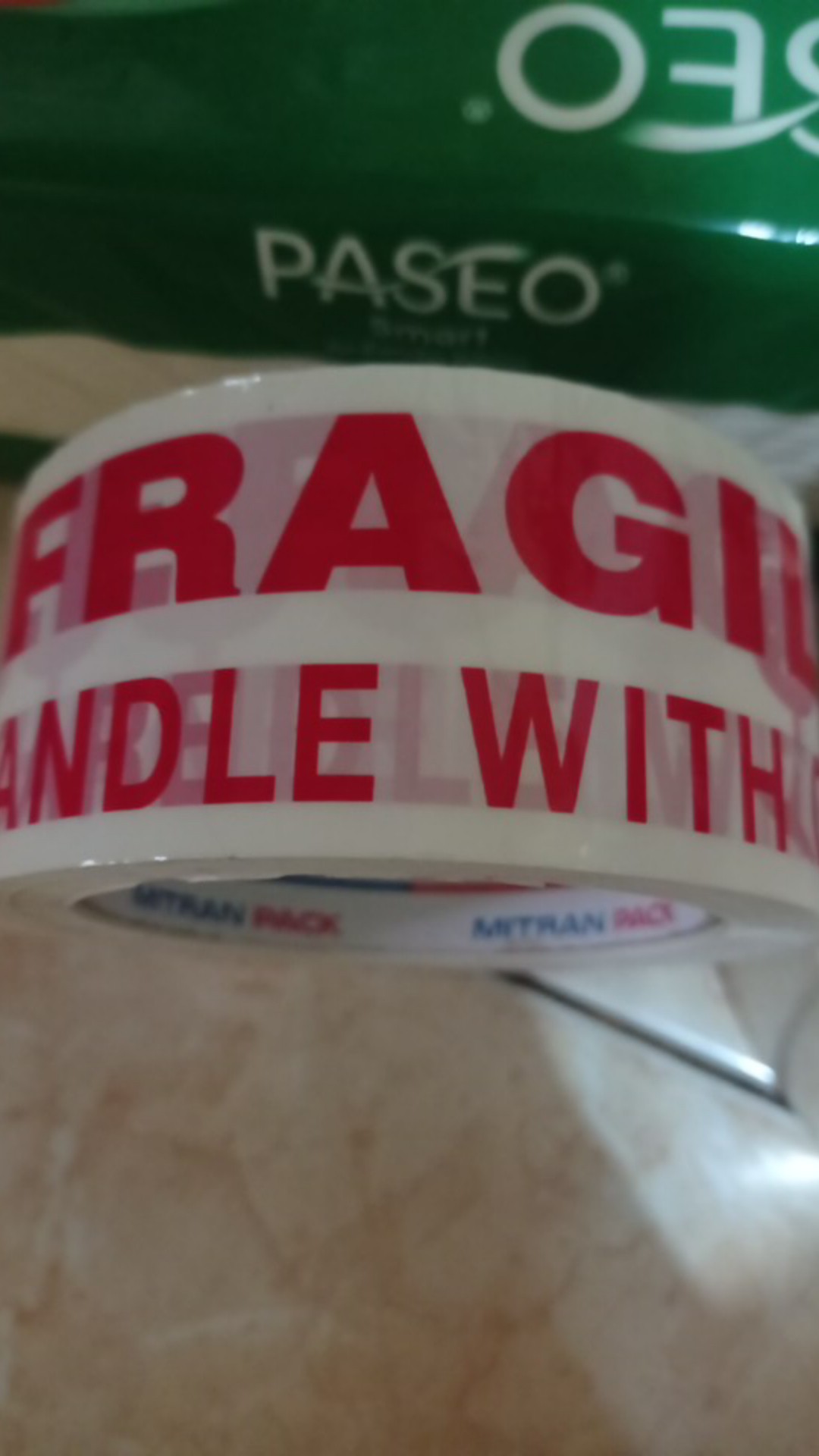 Lakban Fragile 48mm Mitran Pack