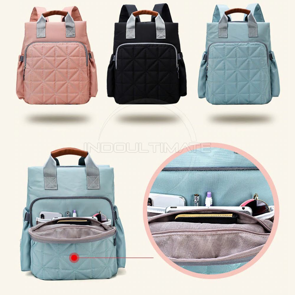 Mommy Bag PREMIUM CC-795 / CC-796 Tas Bayi Ransel Besar Tas Perlengkapan Baby Kecil Tas Botol Susu