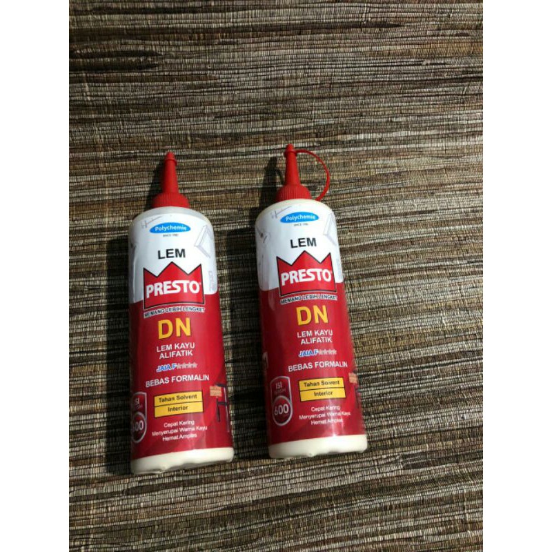 

LEM PRESTO DN 600 G / LEM KAYU BERKUALITAS