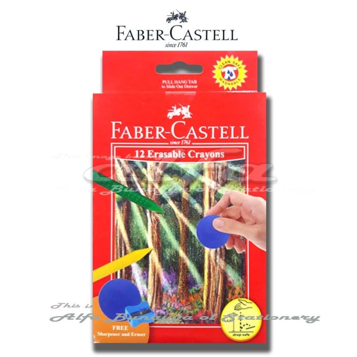 

Promo Bulan Ini Faber Erasable Crayon 12 - 12 Crayons Bisa Di Hapus - Krayon Warna 12C Terbatas