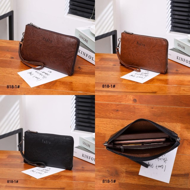 Tas Batam  Pedro Hp Organizer Leather Handbag 818-1#