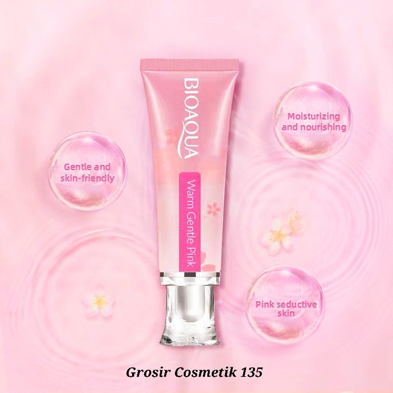 BIOAQUA WARM GENTLE PINK ( NEHONG CREAM 30 GR ) PEMERAH BIBIR, PUTING, DAN MISS V