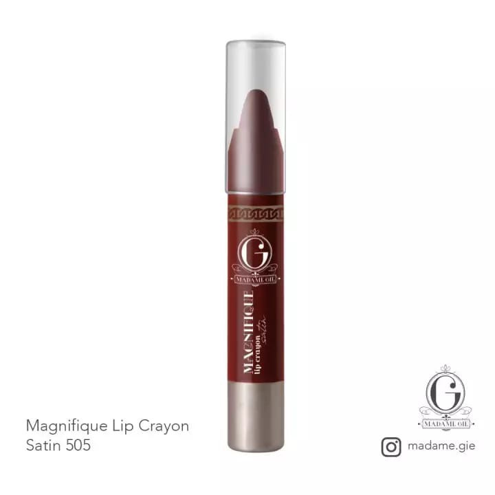 Lip Crayon Satin Lipstik MADAME GIE BY giselle